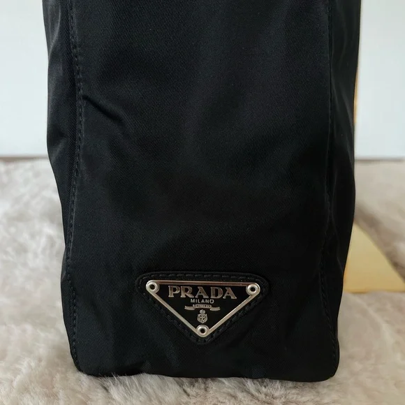 Prada Black Nylon Shoulder Bag